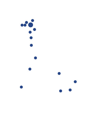 한국지도
