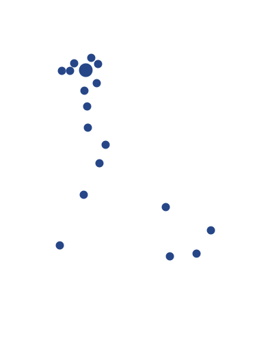 한국지도